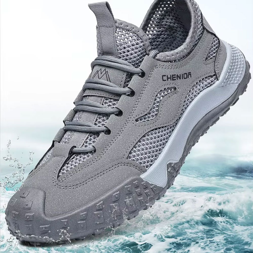 Zapatillas de entrenamiento militares grises - Imagen 6