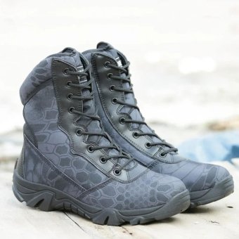 Botas de combate Kryptek Typhon camuflaje negro