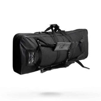Bolsa de hombro táctica para rifle negra