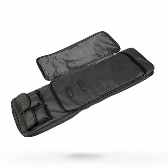 Bolsa de hombro táctica para rifle negra - Imagen 2