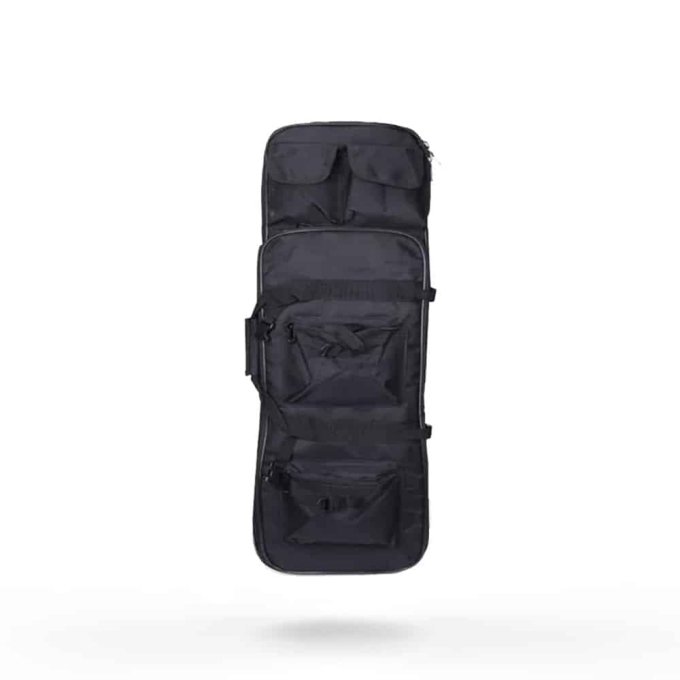 Bolsa de hombro táctica para rifle negra - Imagen 9