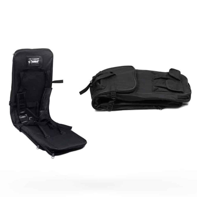 Bolsa de hombro táctica para rifle negra - Imagen 6