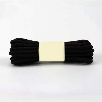 Cordones negros para botas de combate