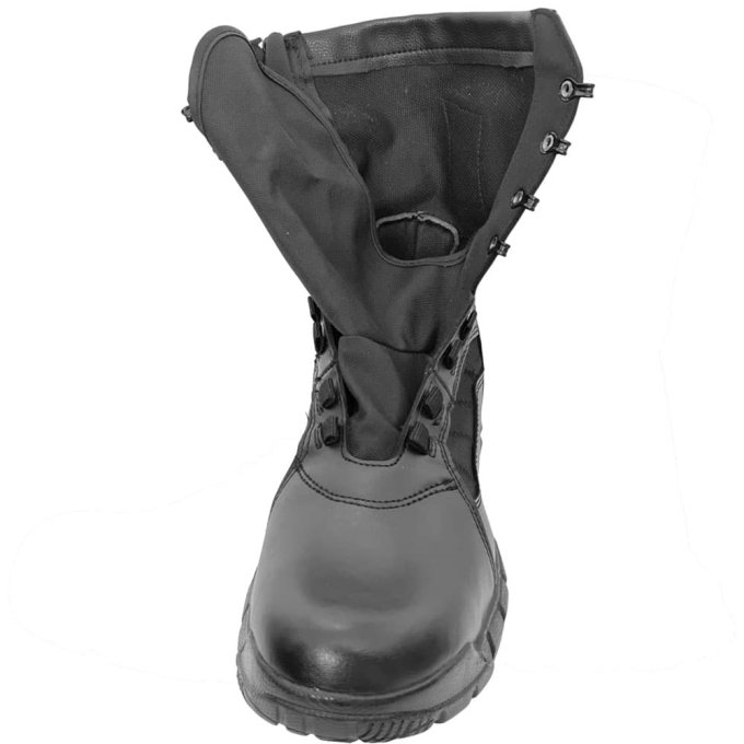 Botas tácticas negras con cremallera - Imagen 7