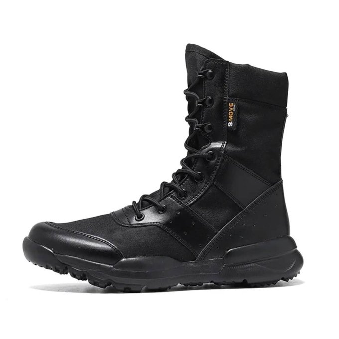 Botas tácticas transpirables negras - Imagen 2