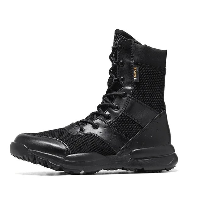 Botas tácticas transpirables negras - Imagen 3
