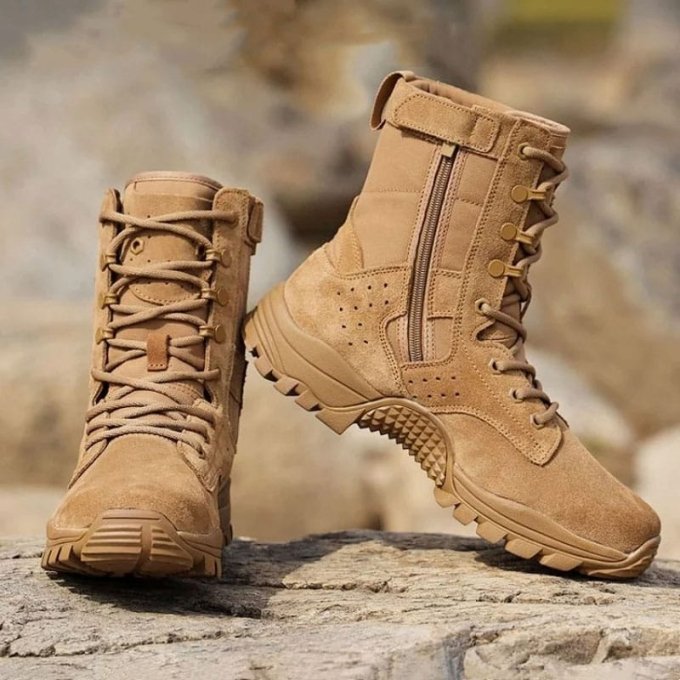 Botas tácticas transpirables coyote