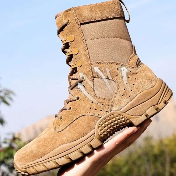 Botas tácticas transpirables coyote - Imagen 2