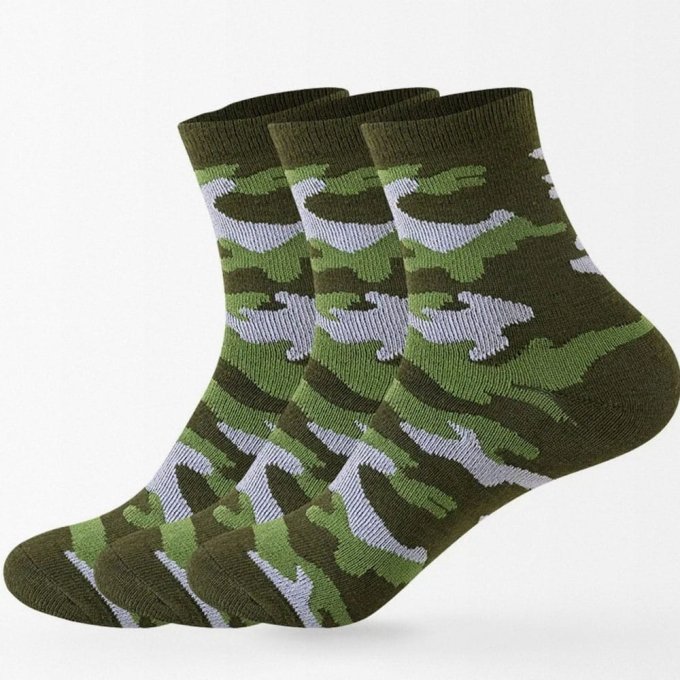 Pack de 5 calcetines tobilleros de camuflaje - Imagen 7