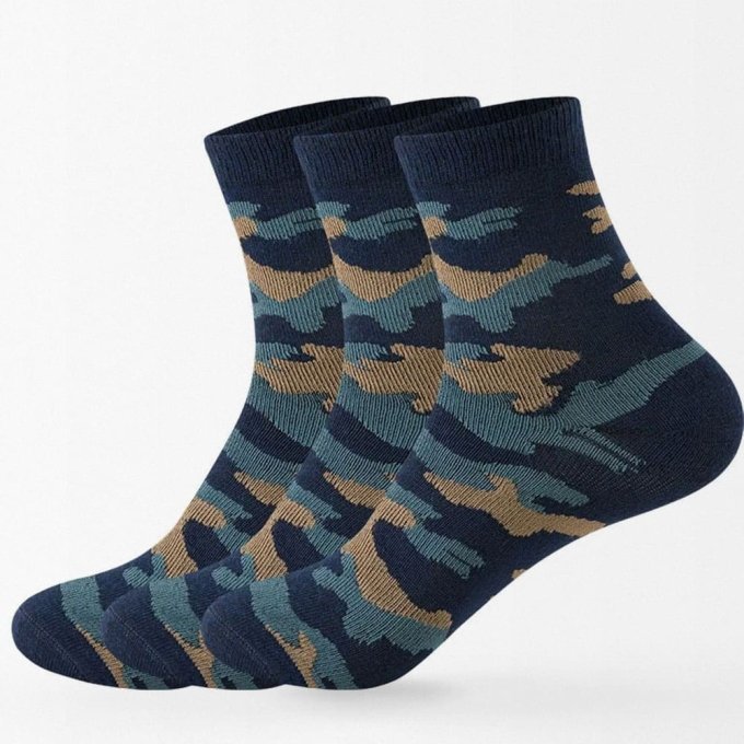 Pack de 5 calcetines tobilleros de camuflaje - Imagen 5