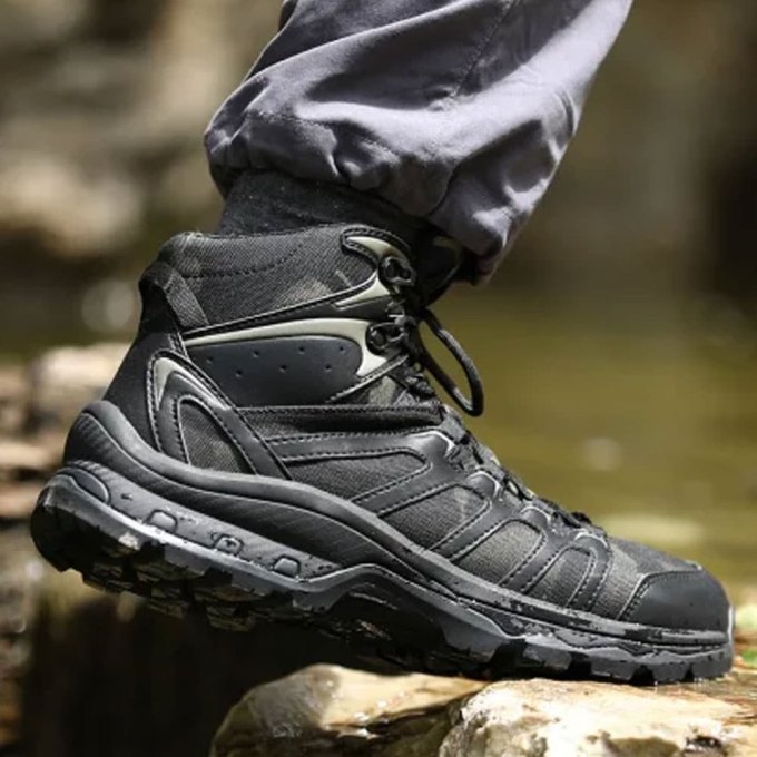 Botas tácticas de media caña Multicam Black - Imagen 3