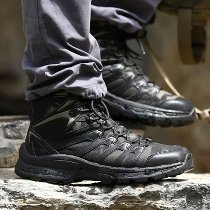 Botas tácticas de media caña Multicam Black - Imagen 4