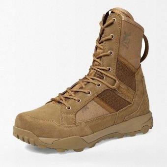 Botas tácticas coyote con malla