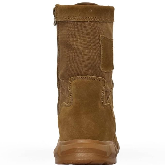 Botas tácticas color coyote con cremallera - Imagen 6
