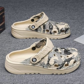 Crocs tácticos camuflaje desierto