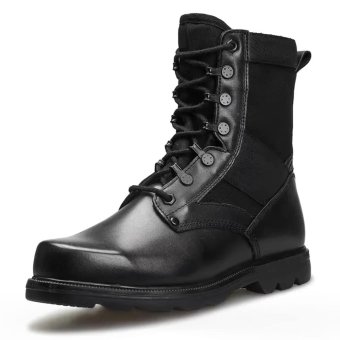 Botas tácticas de piel sintética