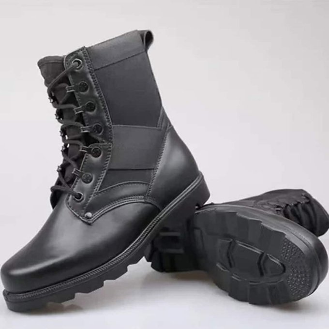 Botas tácticas de piel sintética - Imagen 6