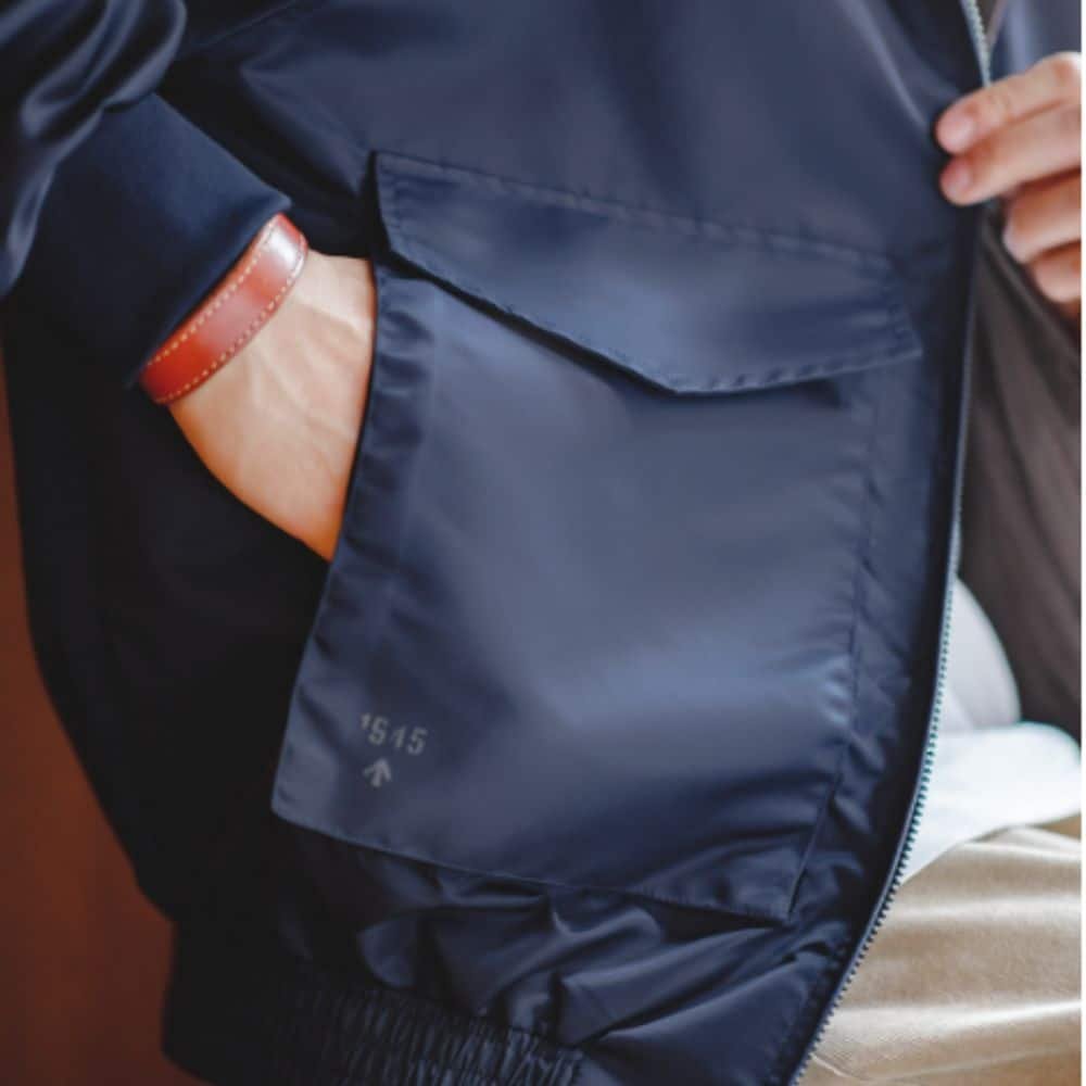 Chaqueta de vuelo G-8 azul marino - Imagen 4