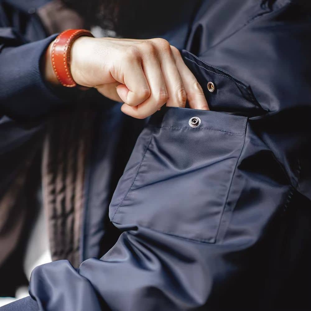 Chaqueta de vuelo G-8 azul marino - Imagen 3