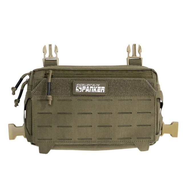 Bolsa táctica de pecho MOLLE con corte láser - Imagen 5