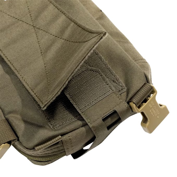 Bolsa táctica de pecho MOLLE con corte láser - Imagen 7