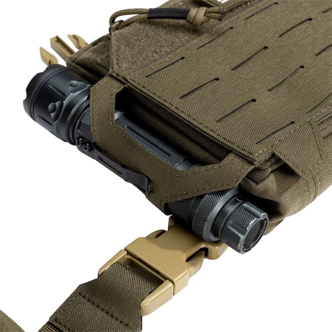 Bolsa táctica de pecho MOLLE con corte láser - Imagen 9