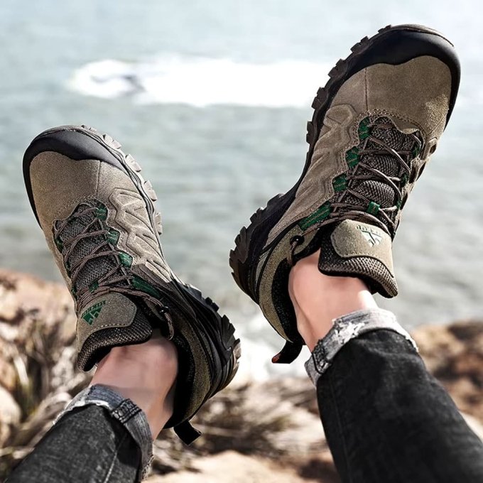Botas de senderismo de cuero Hikeup - Imagen 2