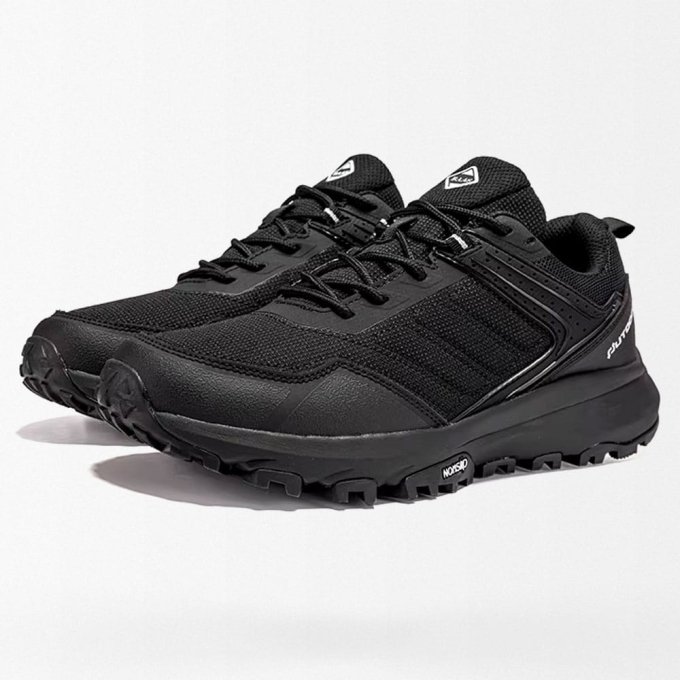 Zapatillas de running tácticas ligeras negras - Imagen 2