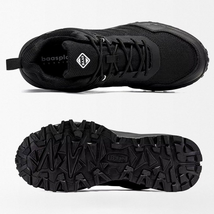 Zapatillas de running tácticas ligeras negras - Imagen 3