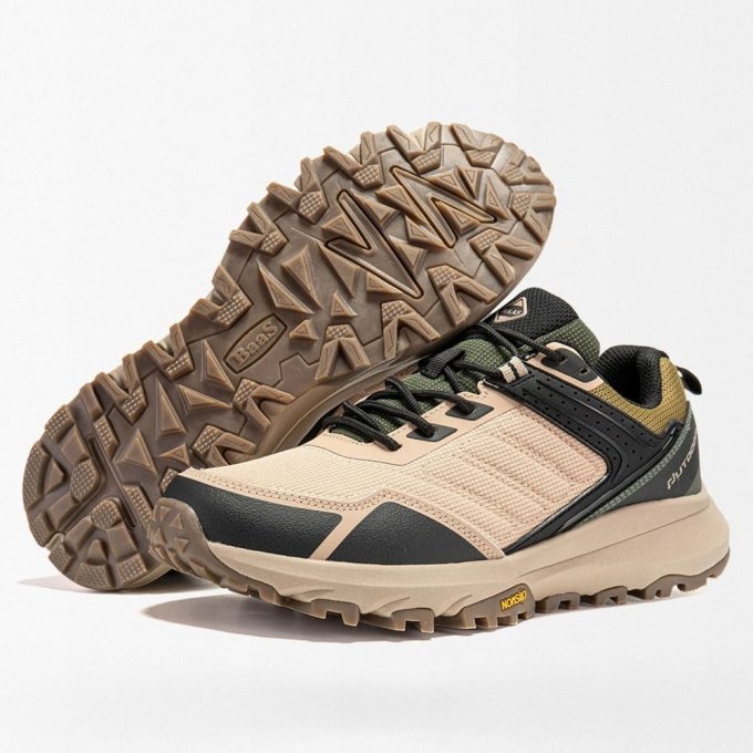 Zapatillas de running tácticas ligeras color arena - Imagen 2