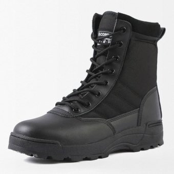 Botas tácticas ligeras con cremallera