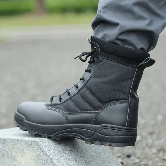 Botas tácticas ligeras con cremallera - Imagen 5