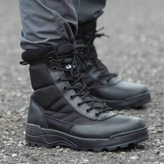 Botas tácticas ligeras con cremallera - Imagen 2