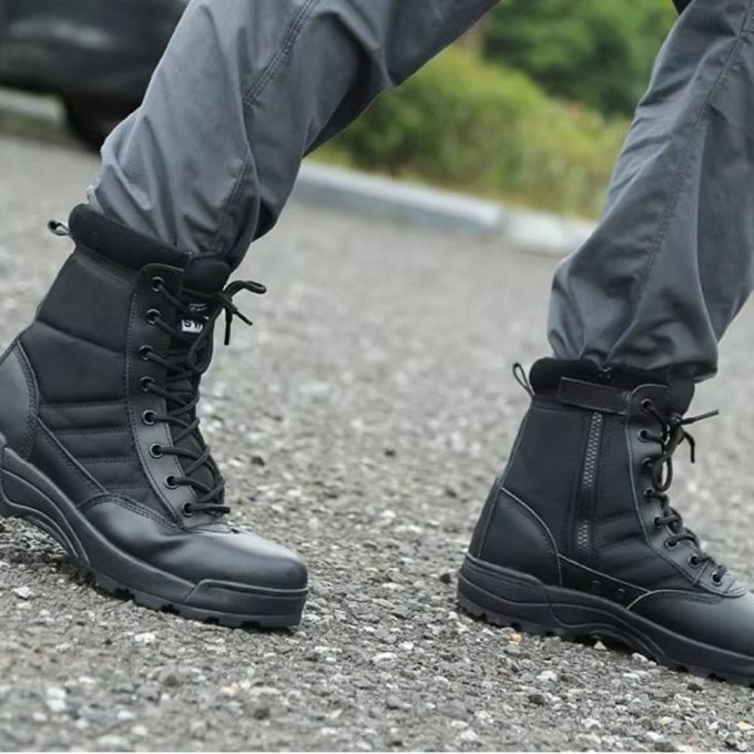 Botas tácticas ligeras con cremallera - Imagen 3