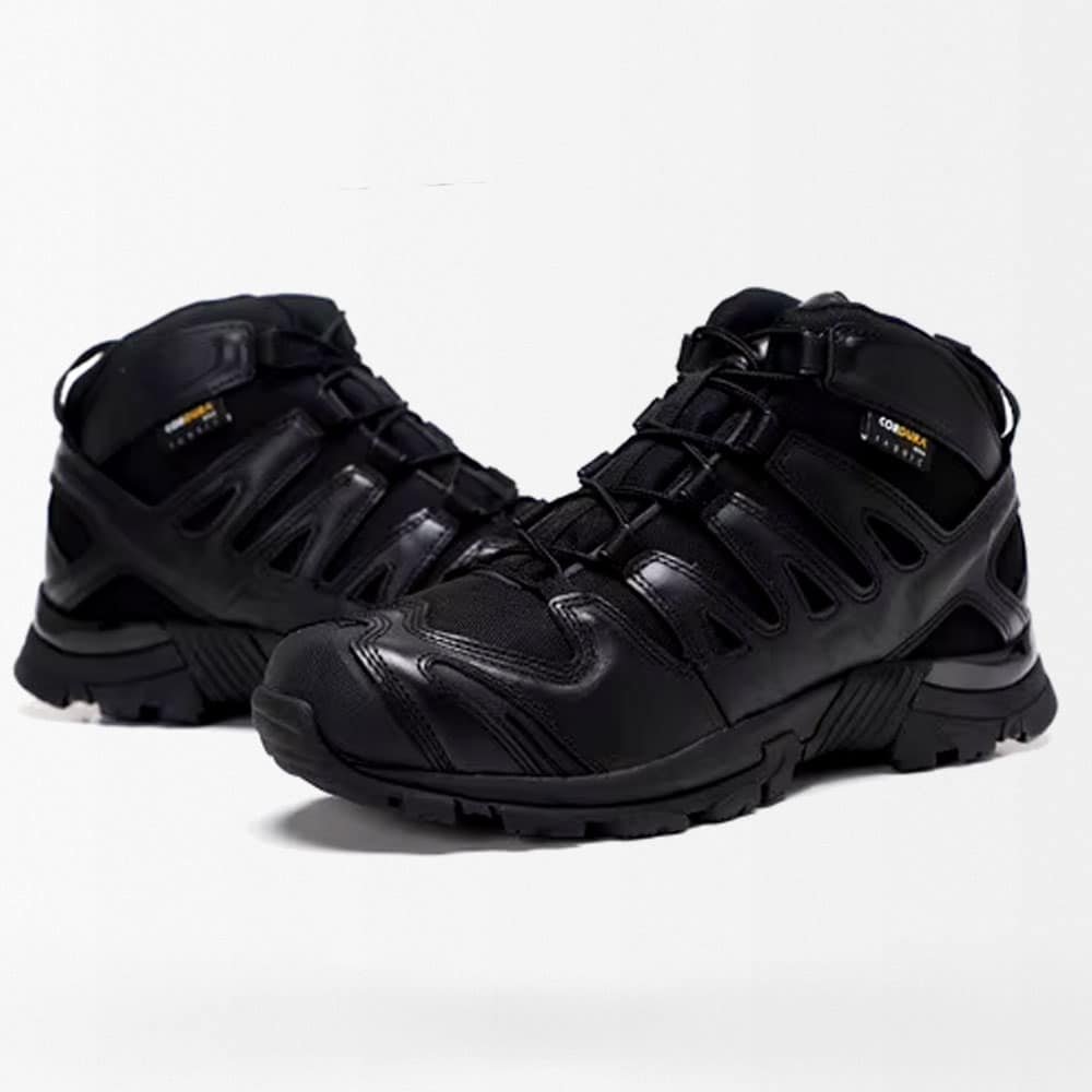 Botas tácticas de caña baja negras - Imagen 2