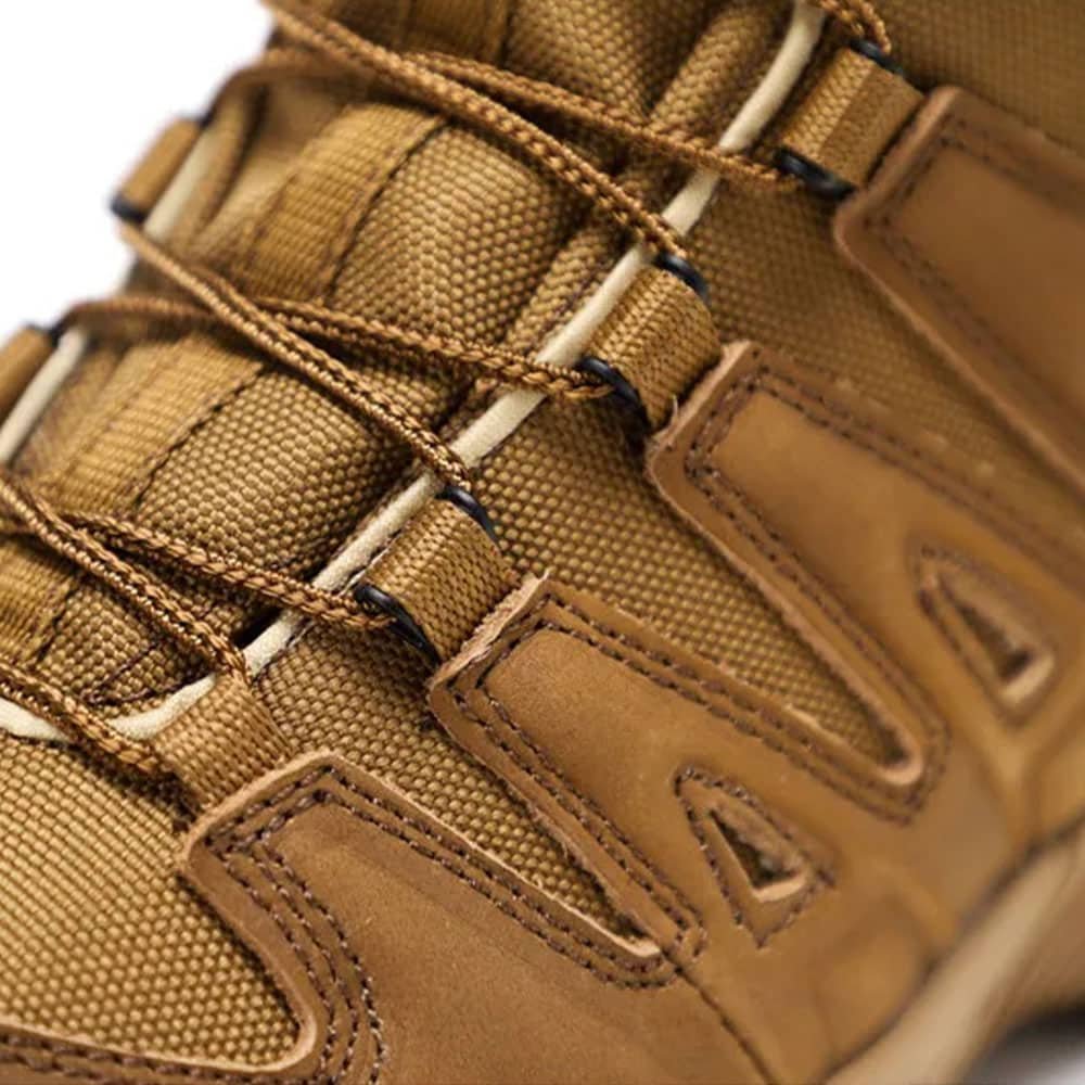 Botas tácticas de caña baja marrón coyote - Imagen 5