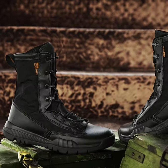 Botas tácticas ligeras negras para hombre - Imagen 3