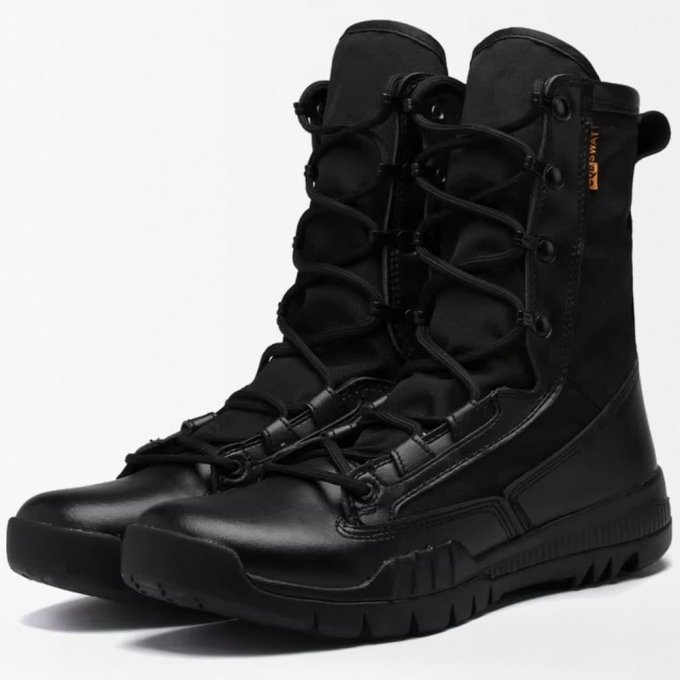 Botas tácticas ligeras negras para hombre - Imagen 4