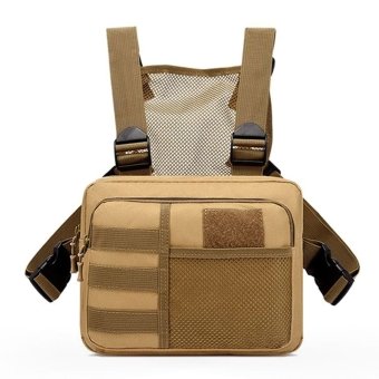 Bolsa táctica de pecho para hombre