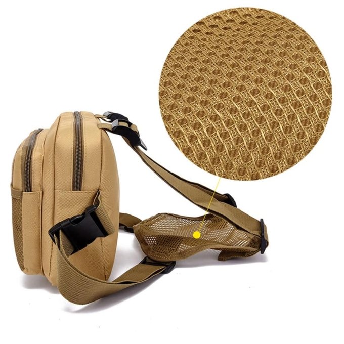 Bolsa táctica de pecho para hombre - Imagen 5