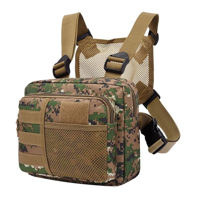 Bolsa táctica de pecho para hombre - Imagen 8
