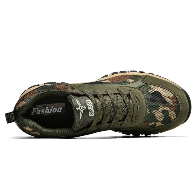 Zapatillas de entrenamiento con camuflaje militar - Imagen 5