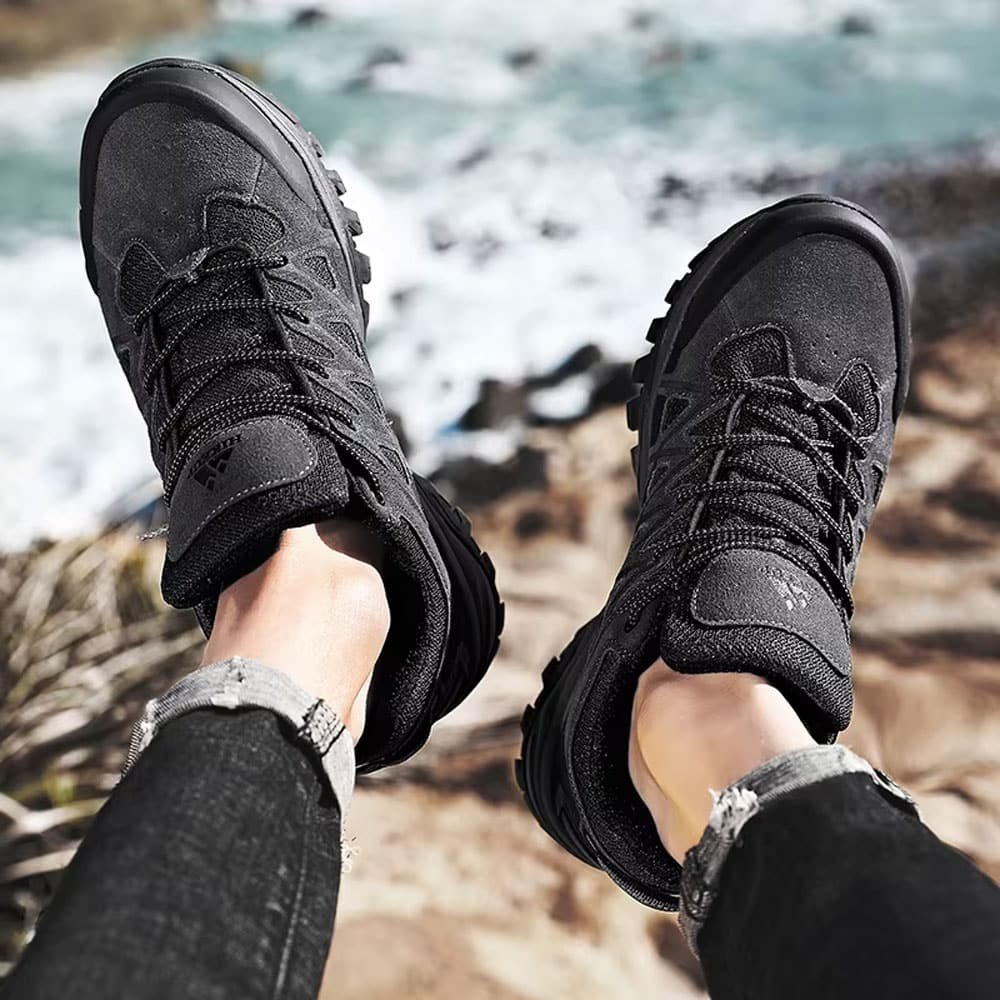 Botas de senderismo militares grises - Imagen 2