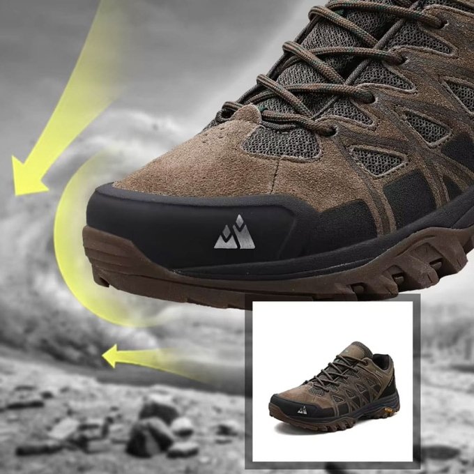 Botas de senderismo militares caqui - Imagen 6