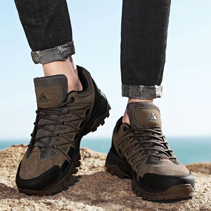 Botas de senderismo militares caqui - Imagen 2
