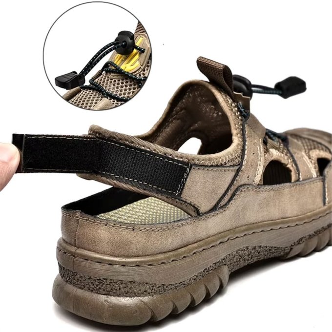 Sandalias tácticas para senderismo estilo militar Sapl - Imagen 11