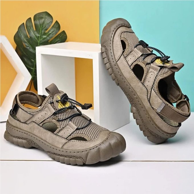 Sandalias tácticas para senderismo estilo militar Sapl - Imagen 5