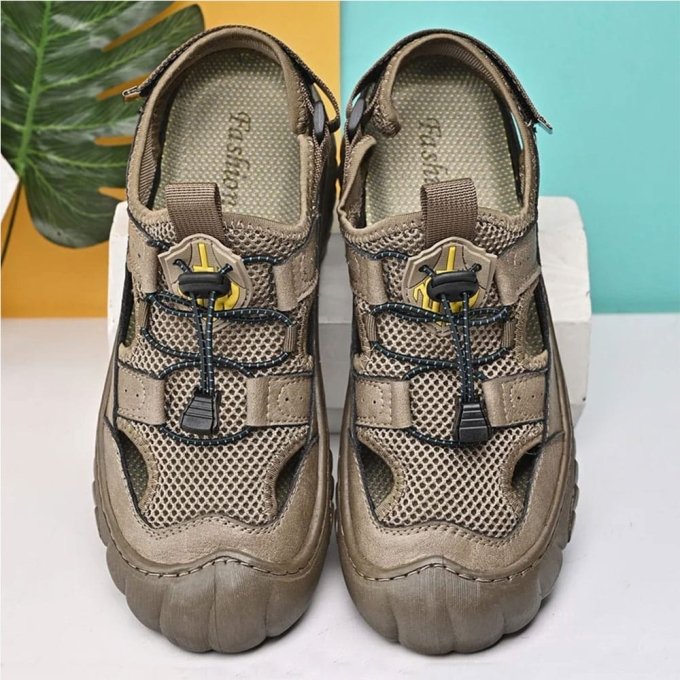 Sandalias tácticas para senderismo estilo militar Sapl - Imagen 4
