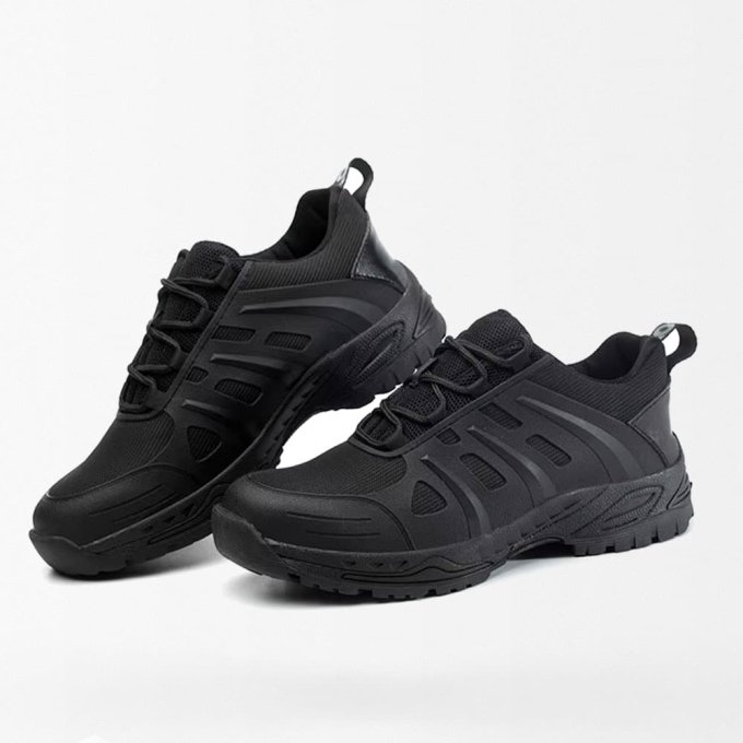 Zapatos tácticos negros QBH para policía - Imagen 2