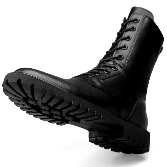 Botas de combate de cuero auténtico - Imagen 6